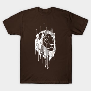 Lion Face Tech. T-Shirt